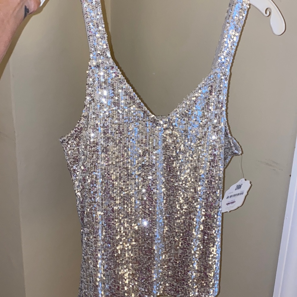 Altard State Sequin Tank. Never worn